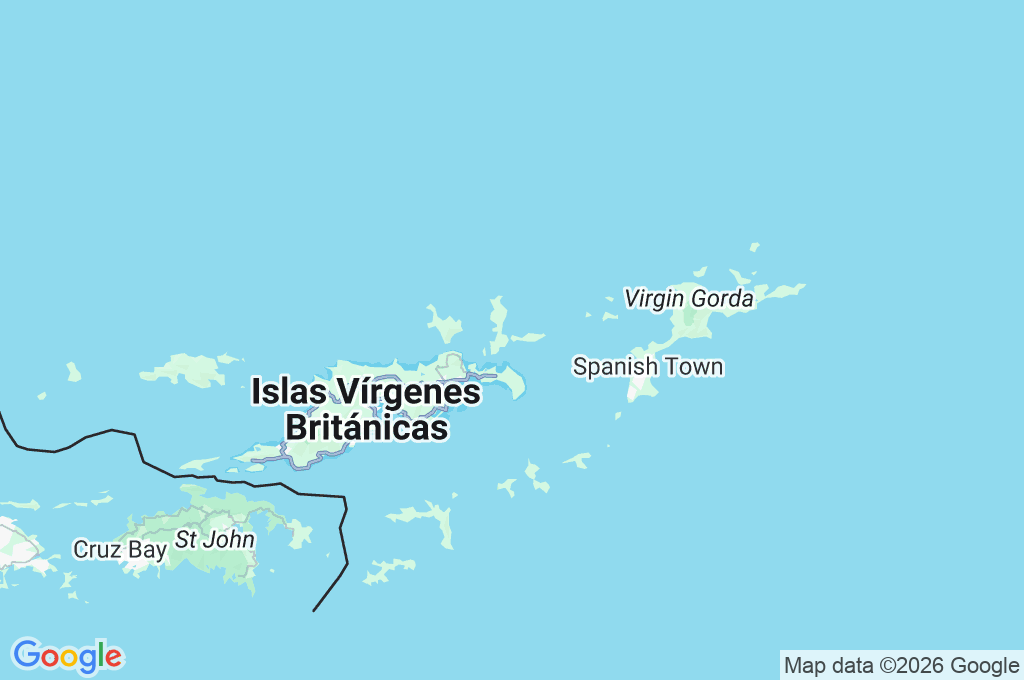 Scrub Island Area Map