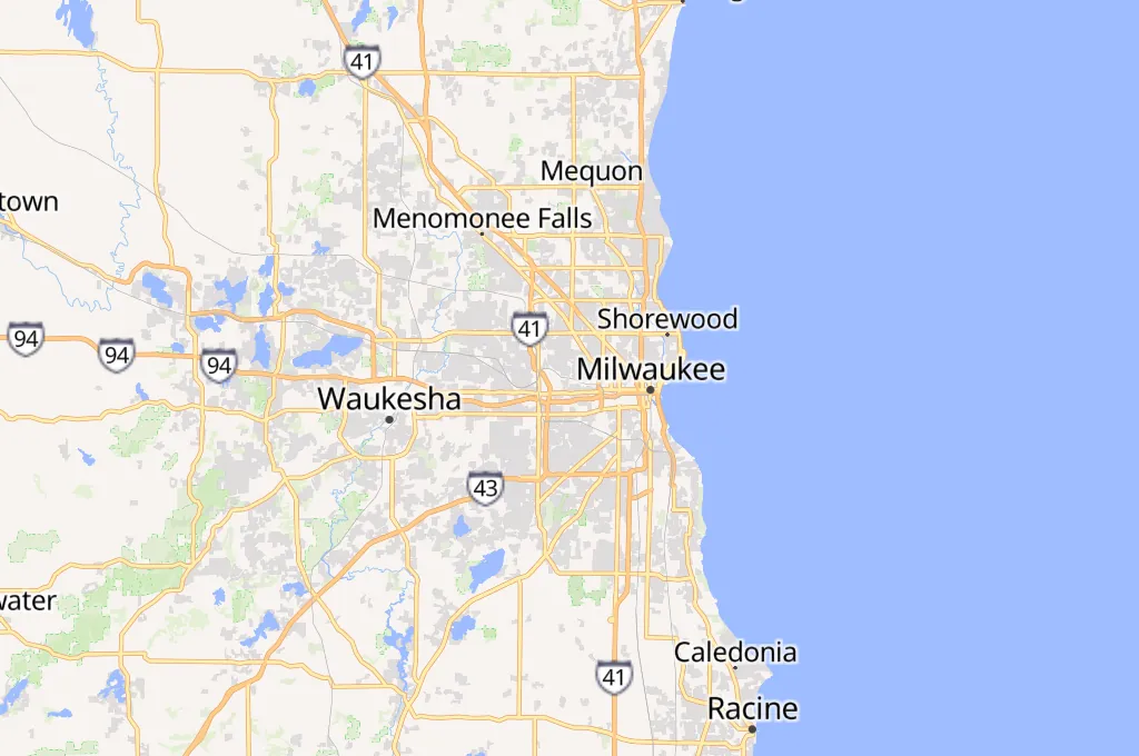Wauwatosa Historical Society Area Map