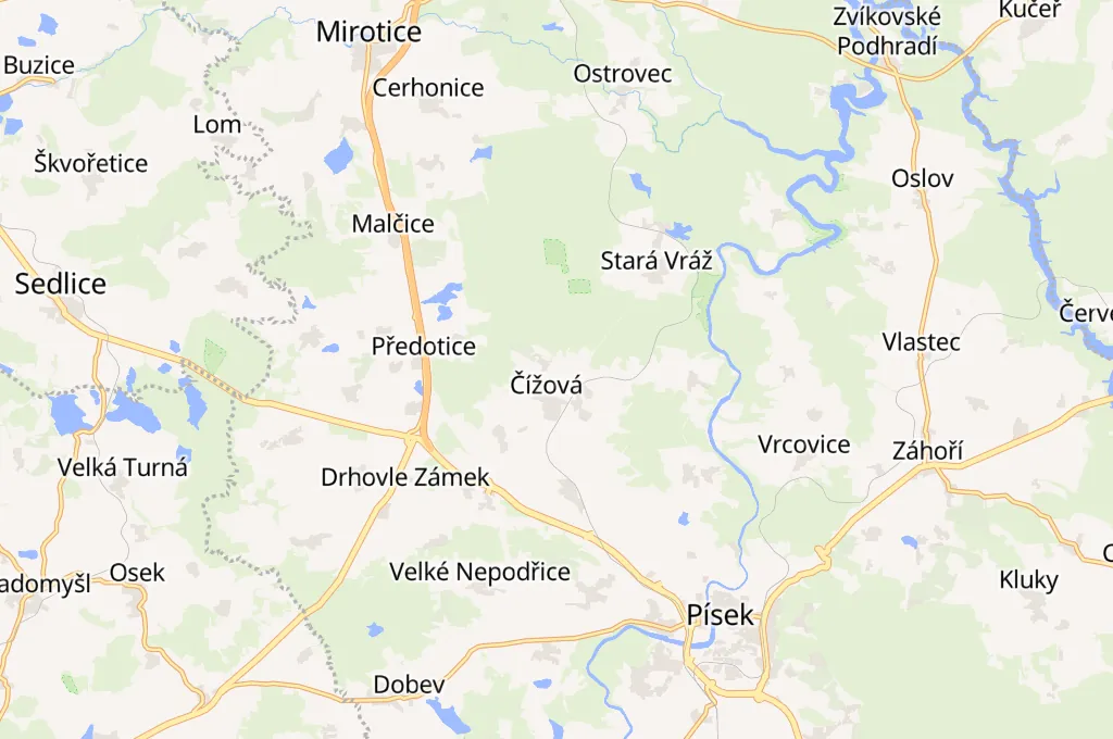 Makov Area Map Makov Area Map
