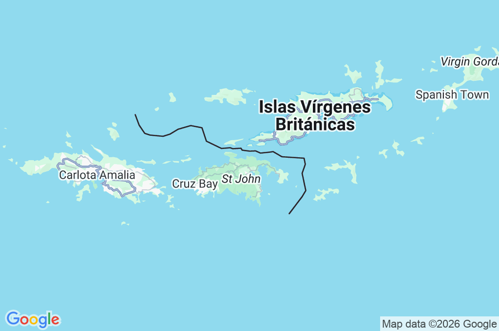 Villa Circe Area Map