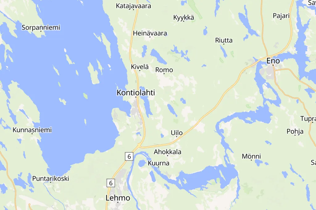 Kupilka Area Map