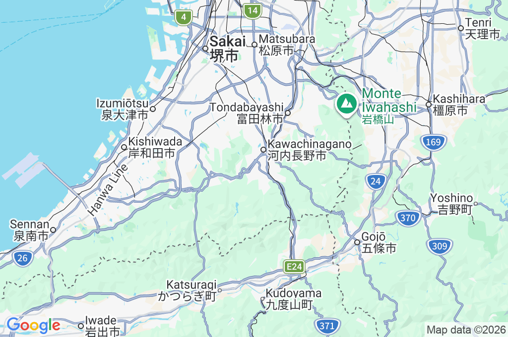 Estación de Carretera Okukawachi Kuromaro-no-sato Area Map Estación de Carretera Okukawachi Kuromaro-no-sato Area Map