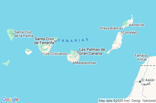Map of Las Palmas