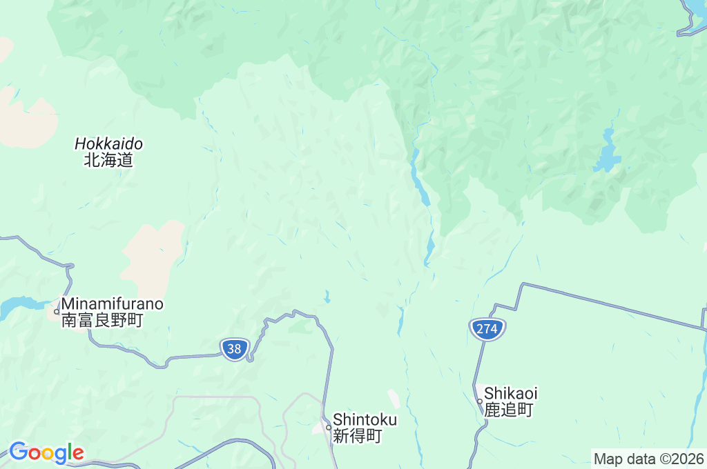 Hokkaido Area Map Hokkaido Area Map