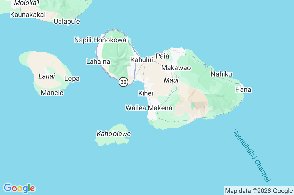 Kamaole Beach Area Map Kamaole Beach Area Map