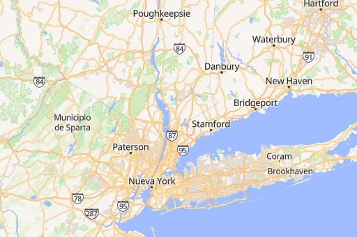 Map of Westchester