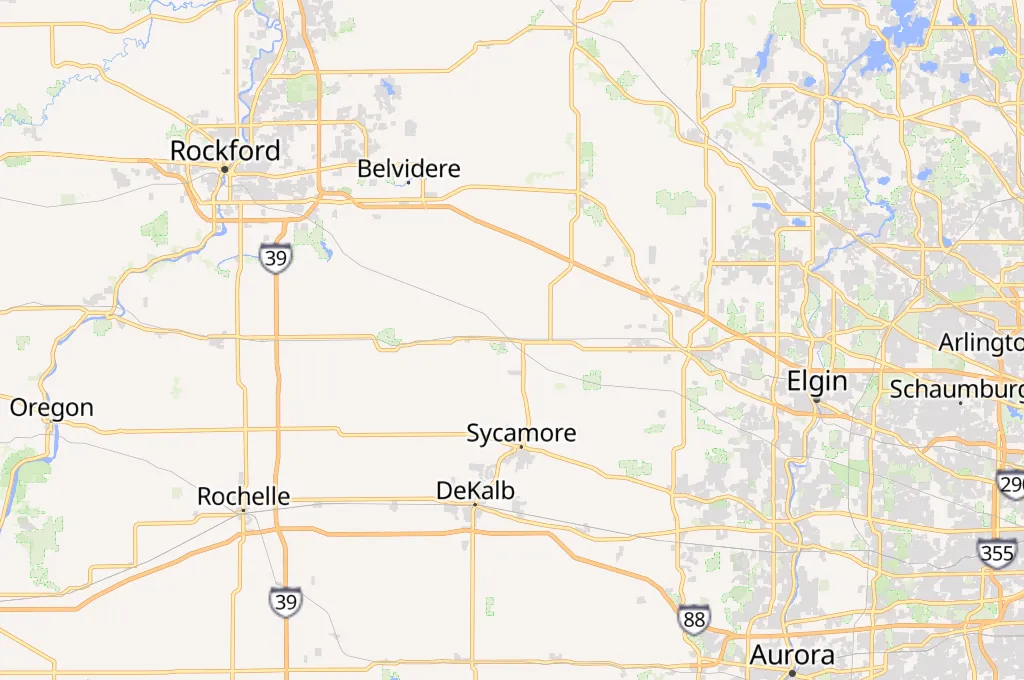 Genoa Area Map Genoa Area Map