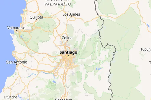 Map of Lo Barnechea