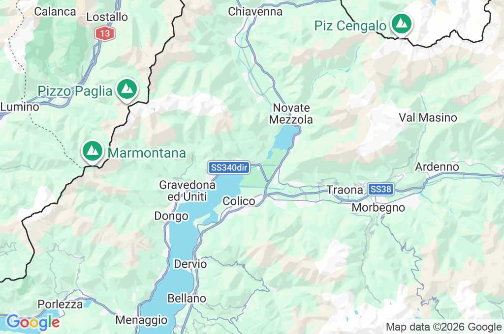 Sorico Area Map Sorico Area Map