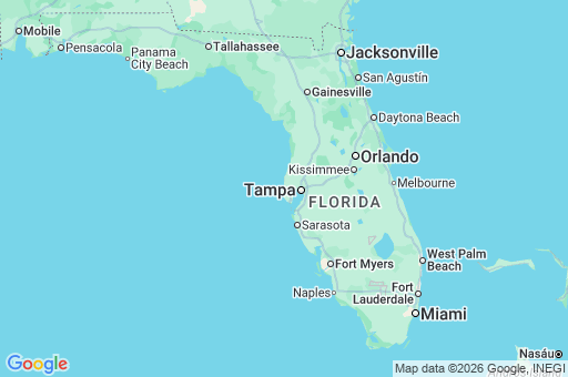 Map of Condado de Pinellas