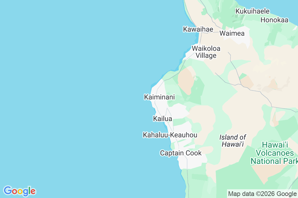 Keahole Point Area Map Keahole Point Area Map