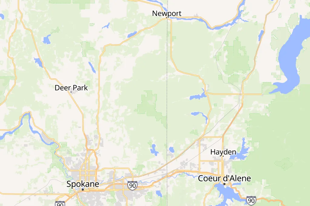 Mt. Spokane Ski & Snowboard Park Area Map Mt. Spokane Ski & Snowboard Park Area Map