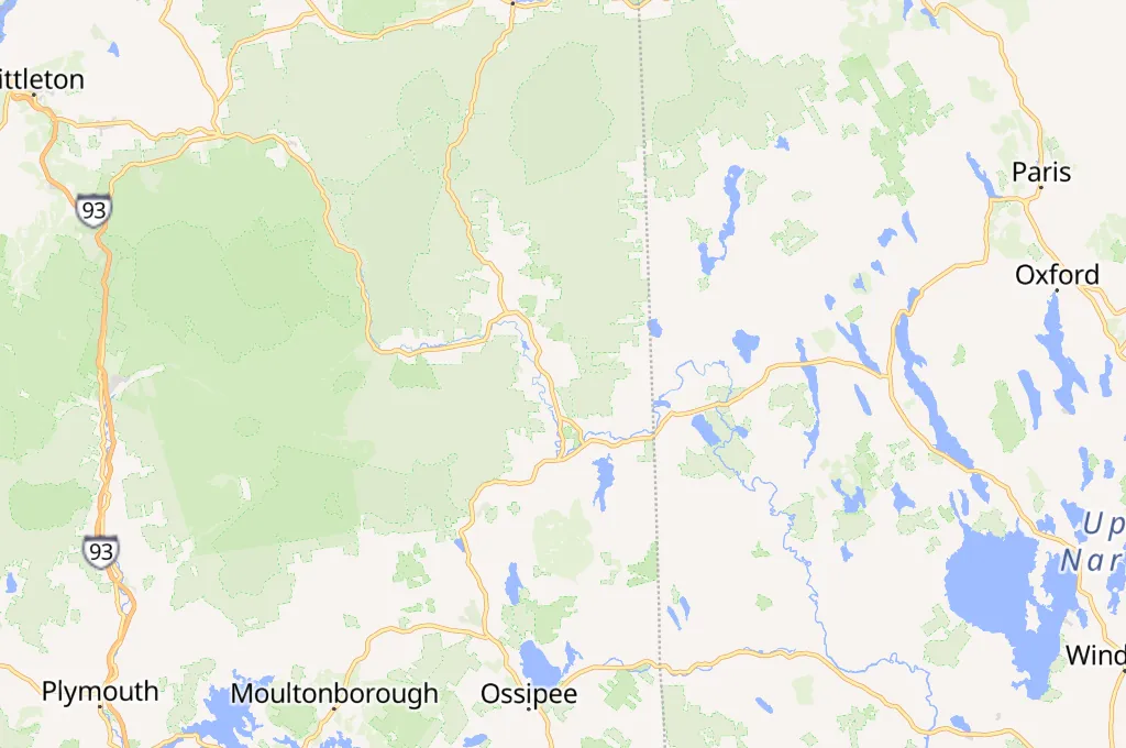 Cranmore Mountain Resort Area Map Cranmore Mountain Resort Area Map