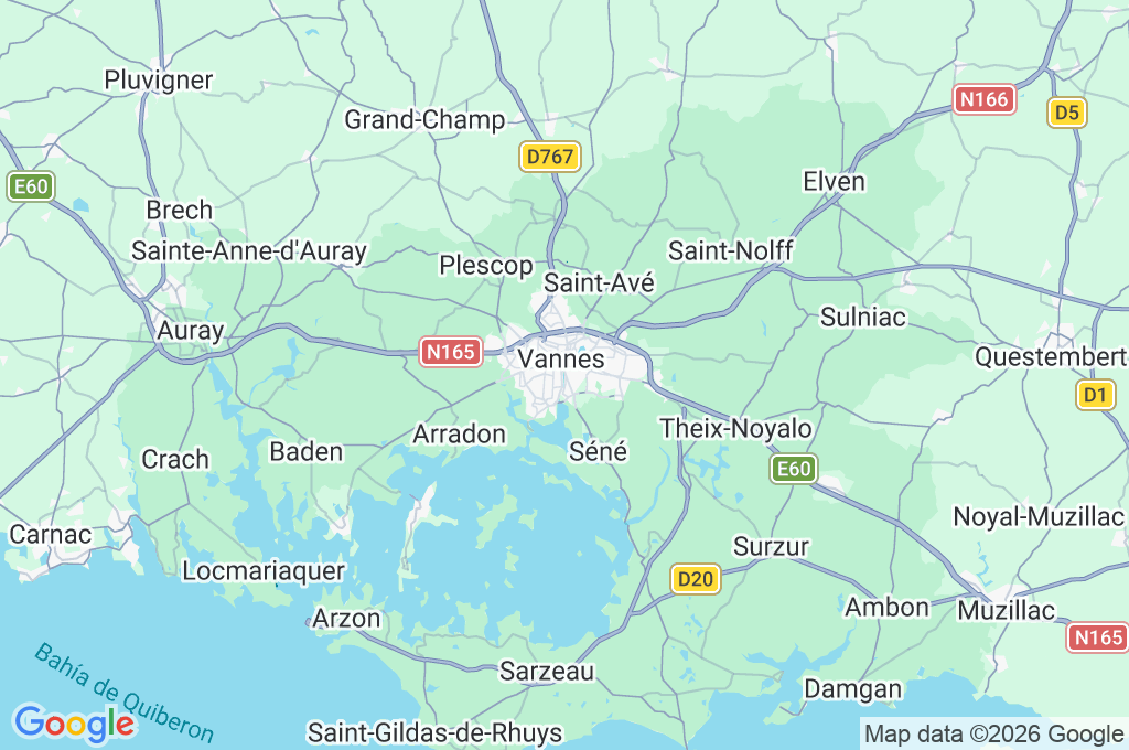 Puerto de Vannes Area Map Puerto de Vannes Area Map