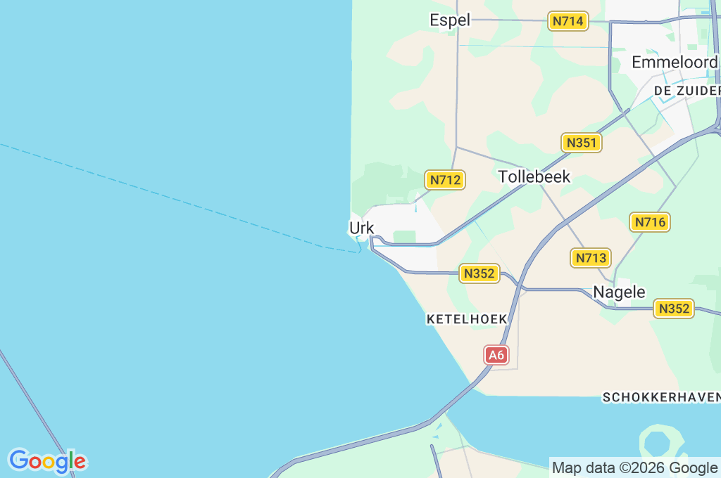Urk Area Map