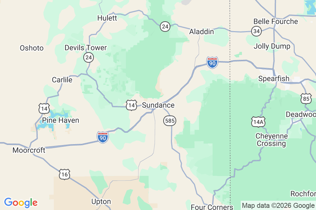 Sundance Area Map