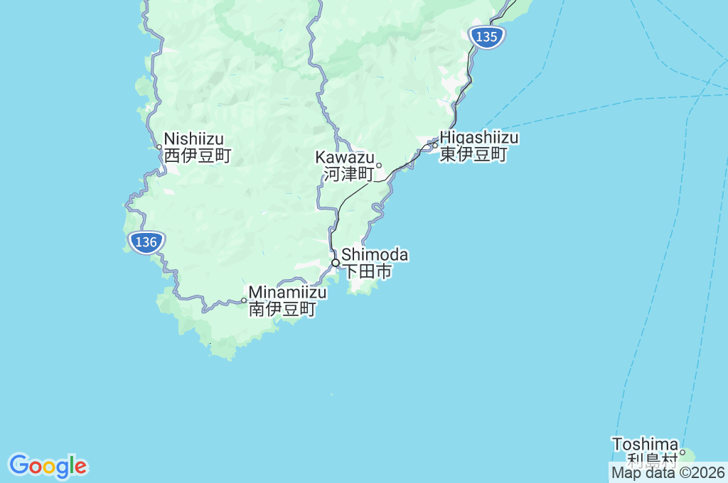 Playa Central de Shirahama Area Map Playa Central de Shirahama Area Map