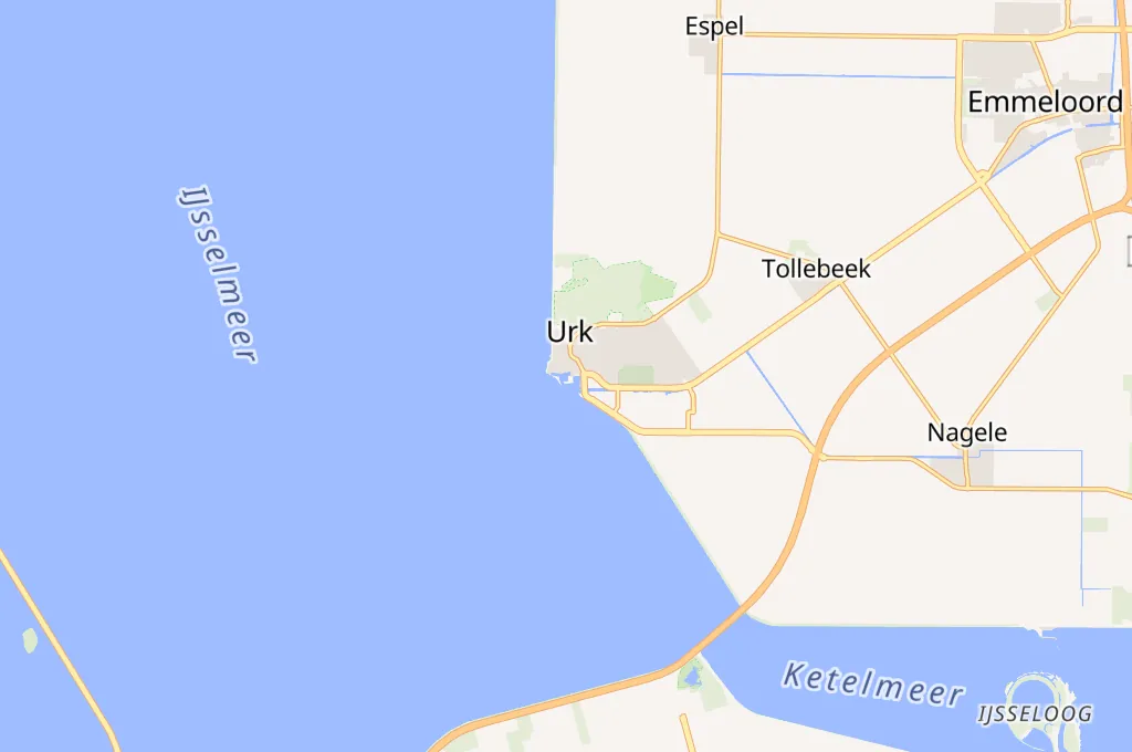 Urk Area Map Urk Area Map