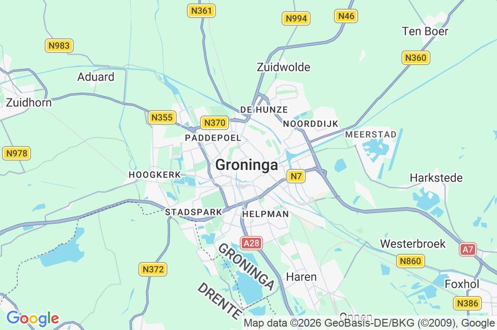 Grote Markt Area Map