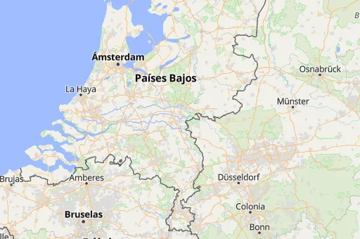 Map of Güeldres