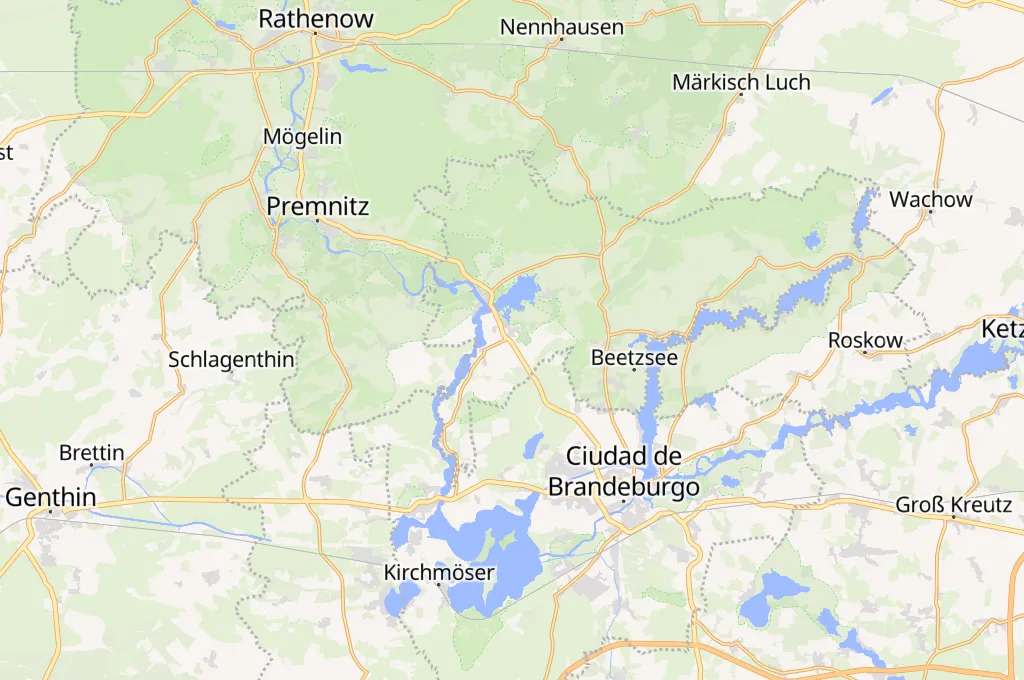 Fohrde Area Map Fohrde Area Map