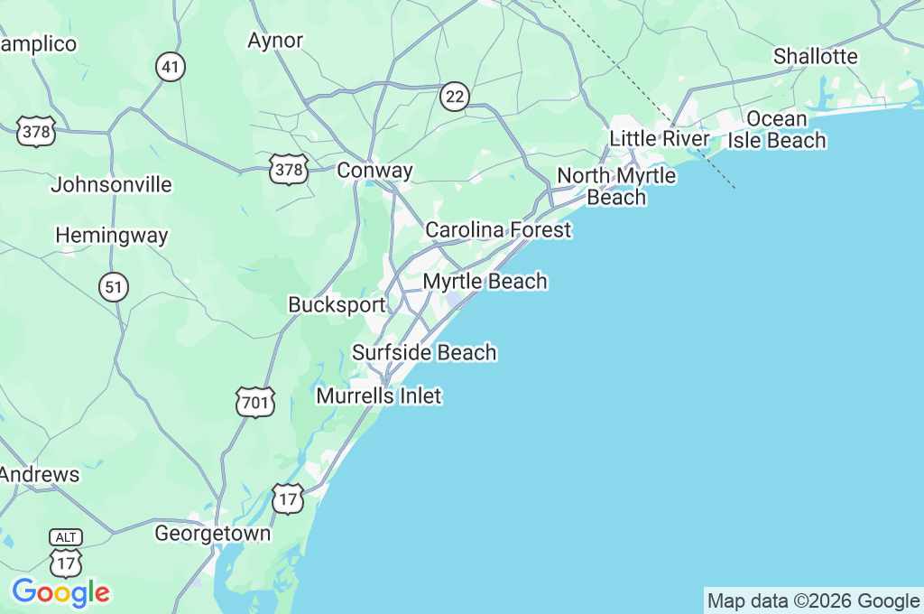 Crown Reef Beach Resort Area Map