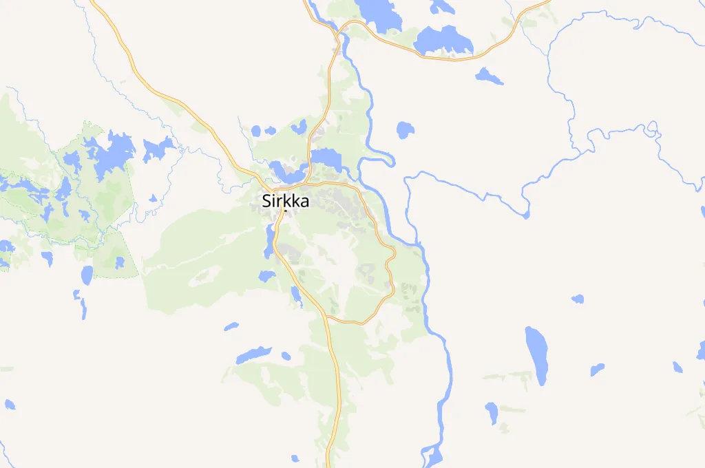 Levi Area Map Levi Area Map