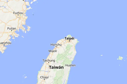Map of Ciudad de Taoyuan