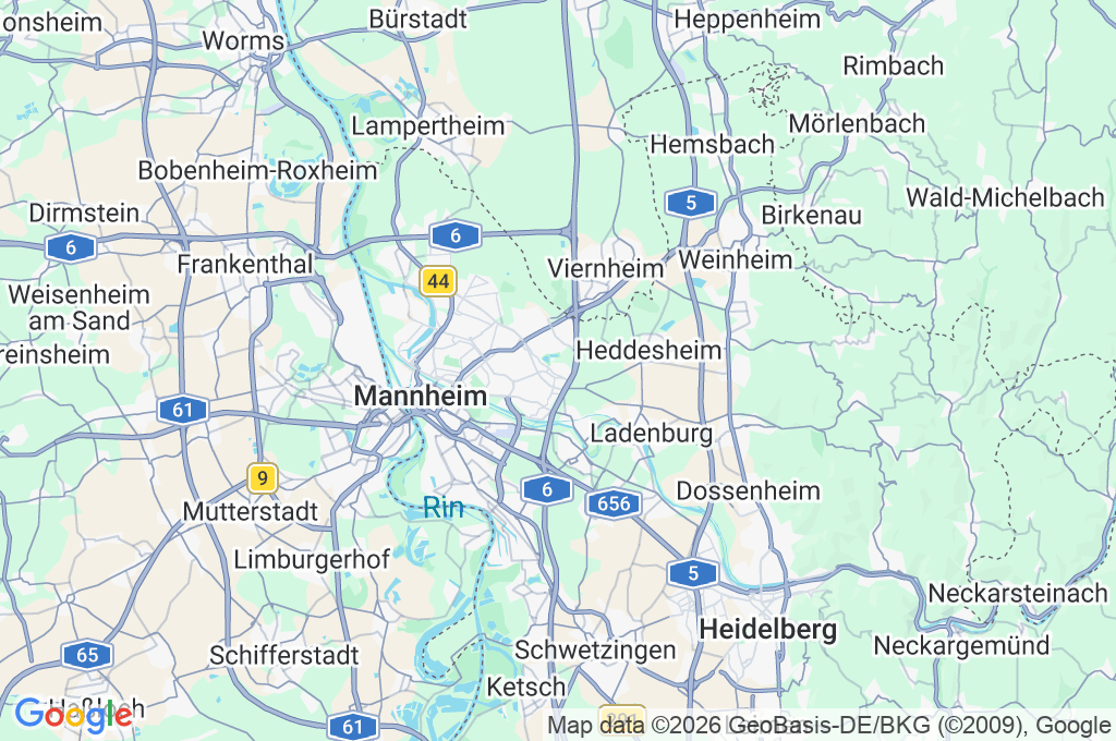 Wallstadt Area Map Wallstadt Area Map