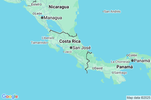 Map of Costa Rica