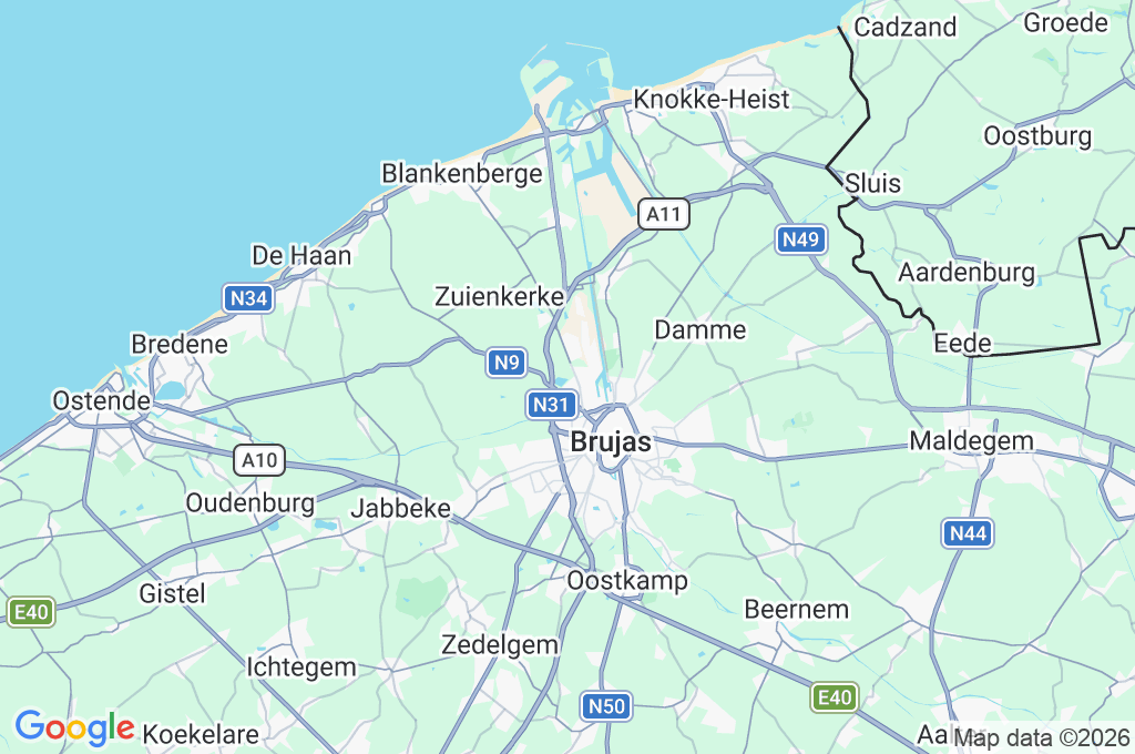 Sint-Pietersplas Area Map