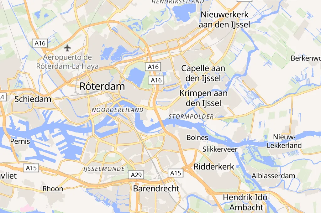 Capelle aan den IJssel Area Map Capelle aan den IJssel Area Map