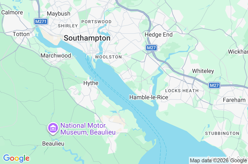Netley Area Map