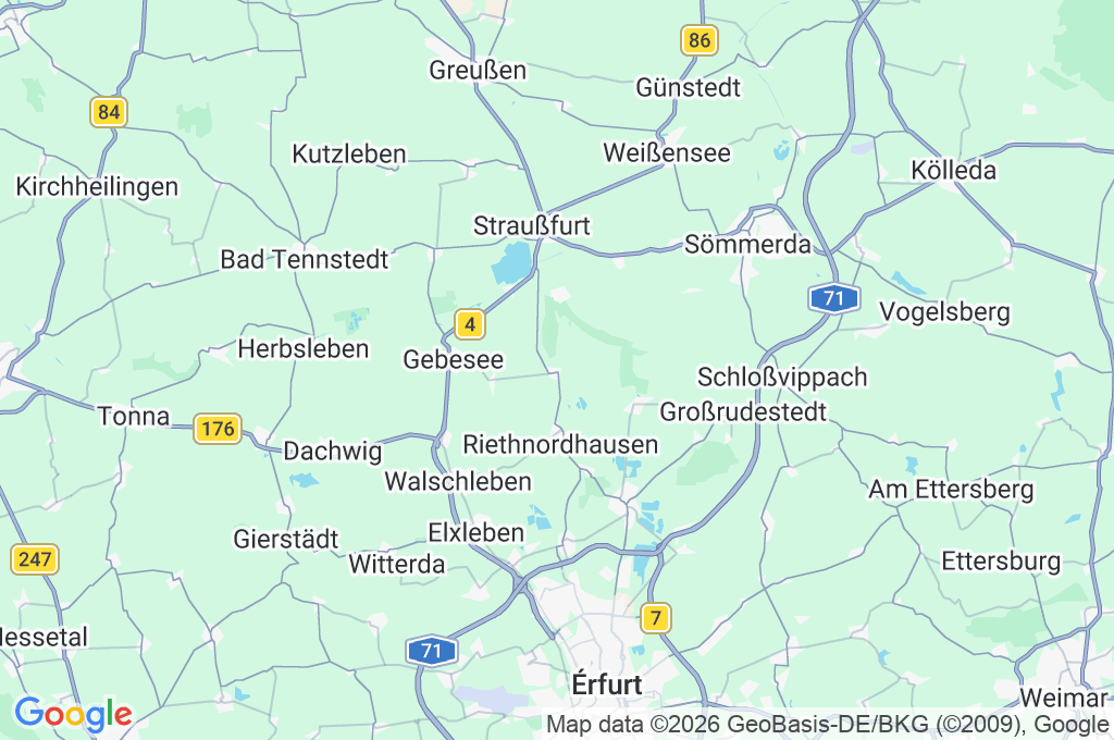 Haßleben Area Map