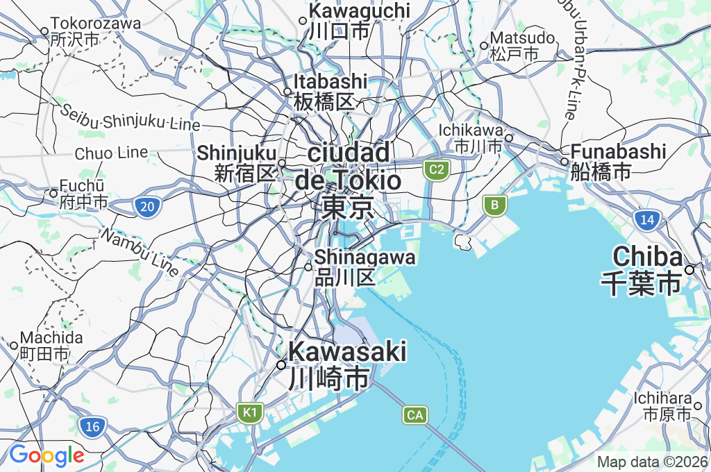 Daiba Area Map Daiba Area Map