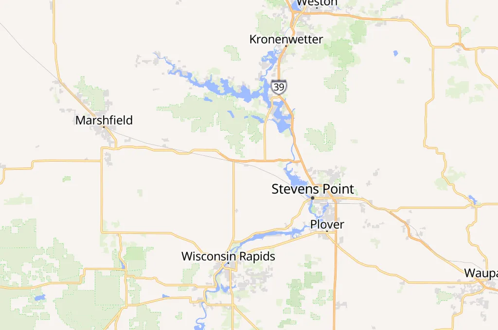 Junction City Area Map
