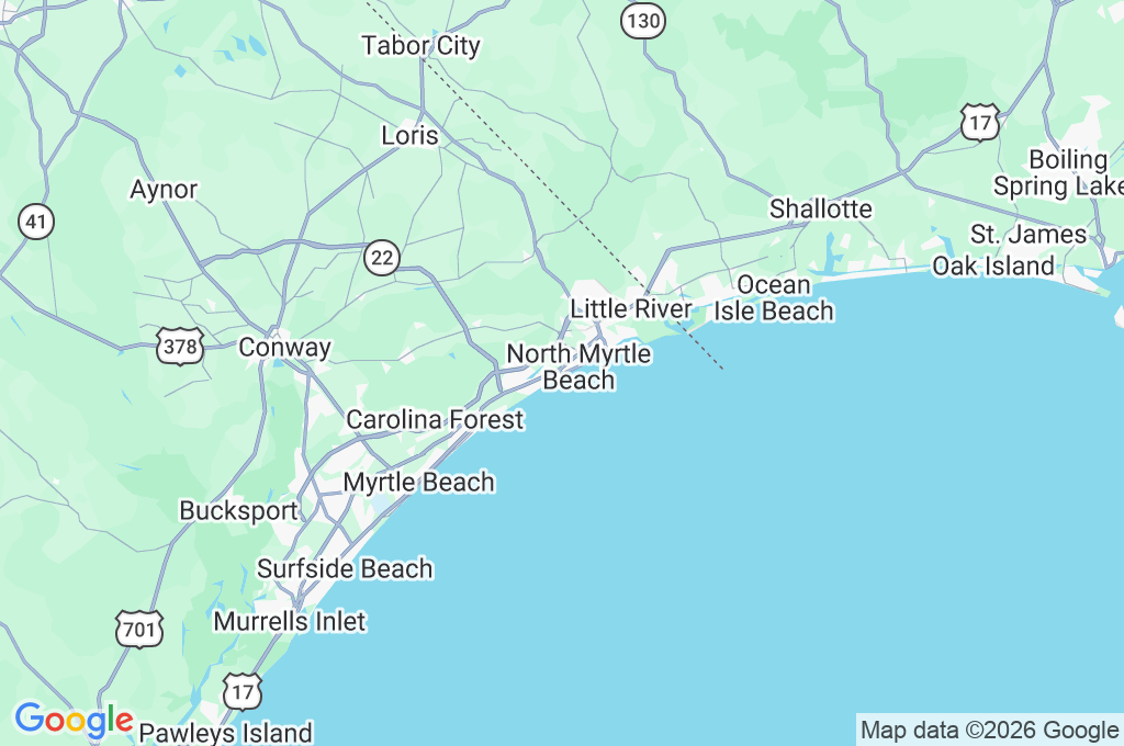 Crescent Beach Area Map