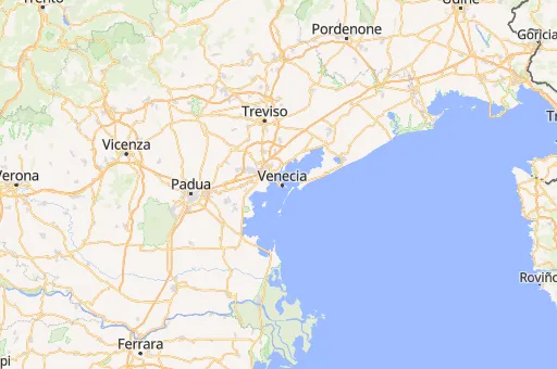 Map of Venecia