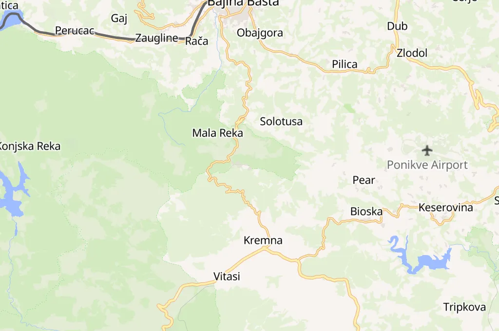 Tara Area Map Tara Area Map