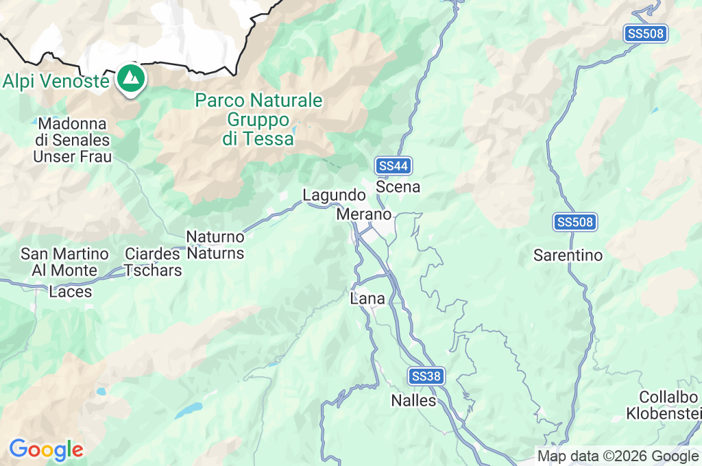 Marlengo Area Map