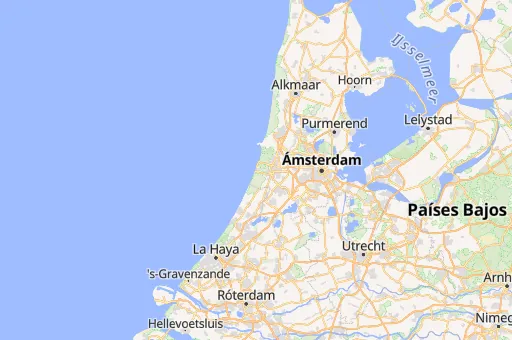 Map of Zandvoort
