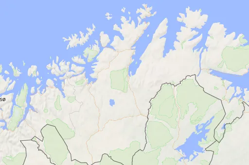 Map of Finnmark