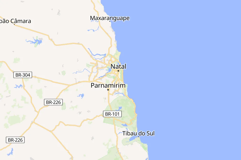 Avenida Engenheiro Roberto Freire Area Map Avenida Engenheiro Roberto Freire Area Map