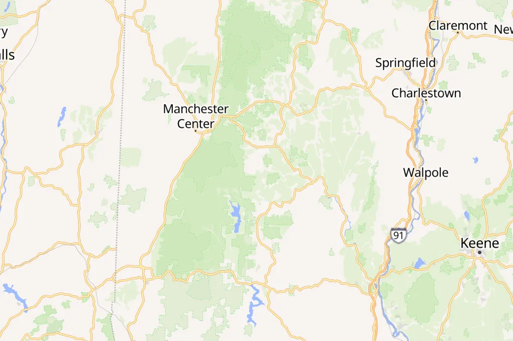 Stratton Mountain Resort Area Map