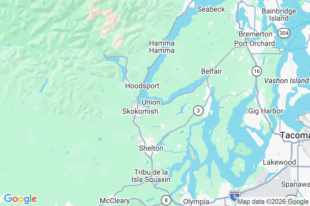 Union Area Map Union Area Map