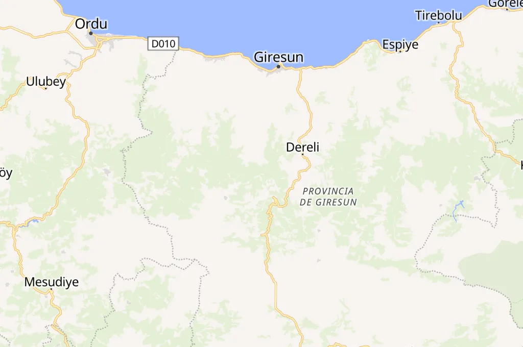 Kulakkaya Yaylası Area Map Kulakkaya Yaylası Area Map