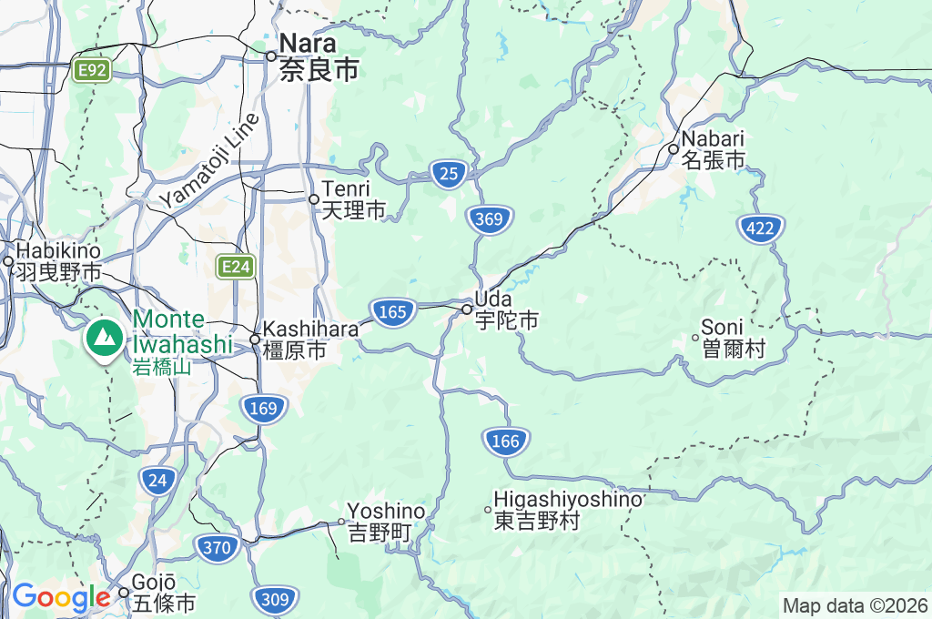Uda Area Map Uda Area Map