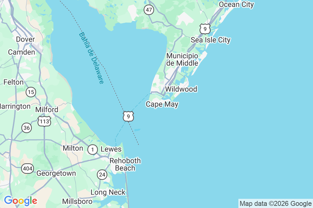 Cove Beach Area Map
