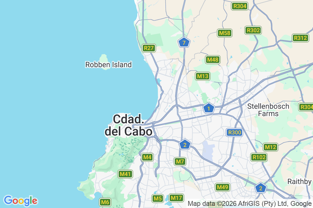 Milnerton Area Map Milnerton Area Map
