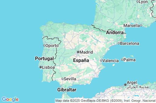Map of España